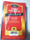 50 Count Cardboard Gold Card Saver 4 CBG Graded Semi Rigid Holders 4-1/2x7-1/8 — photo 1