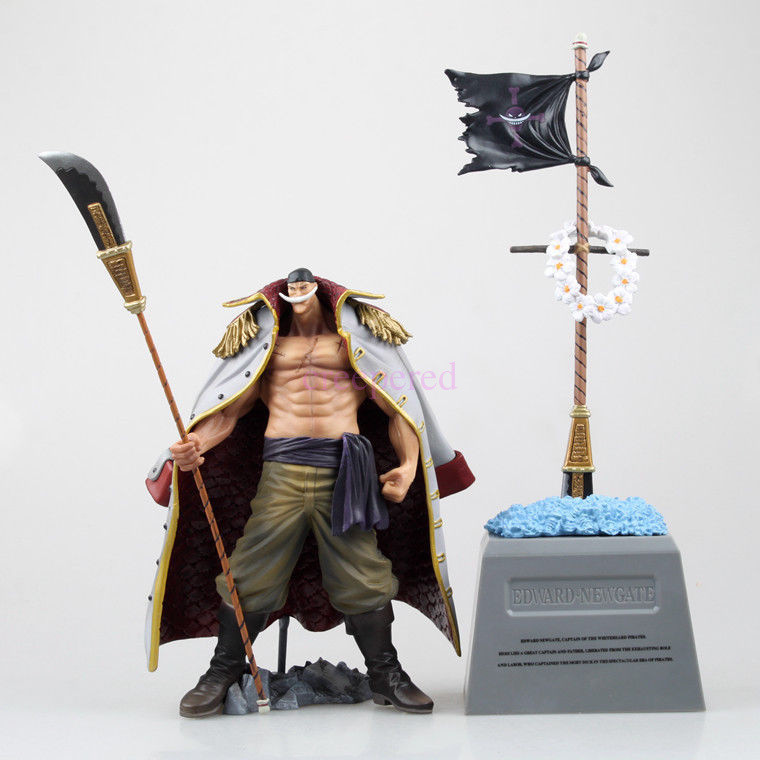 One Piece Anime White Beard Edward Newgate & Tomb Figure Statue