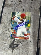 2019 Choice Memphis Redbirds Rangel Ravelo Signed Auto Team Baseball Card #19
