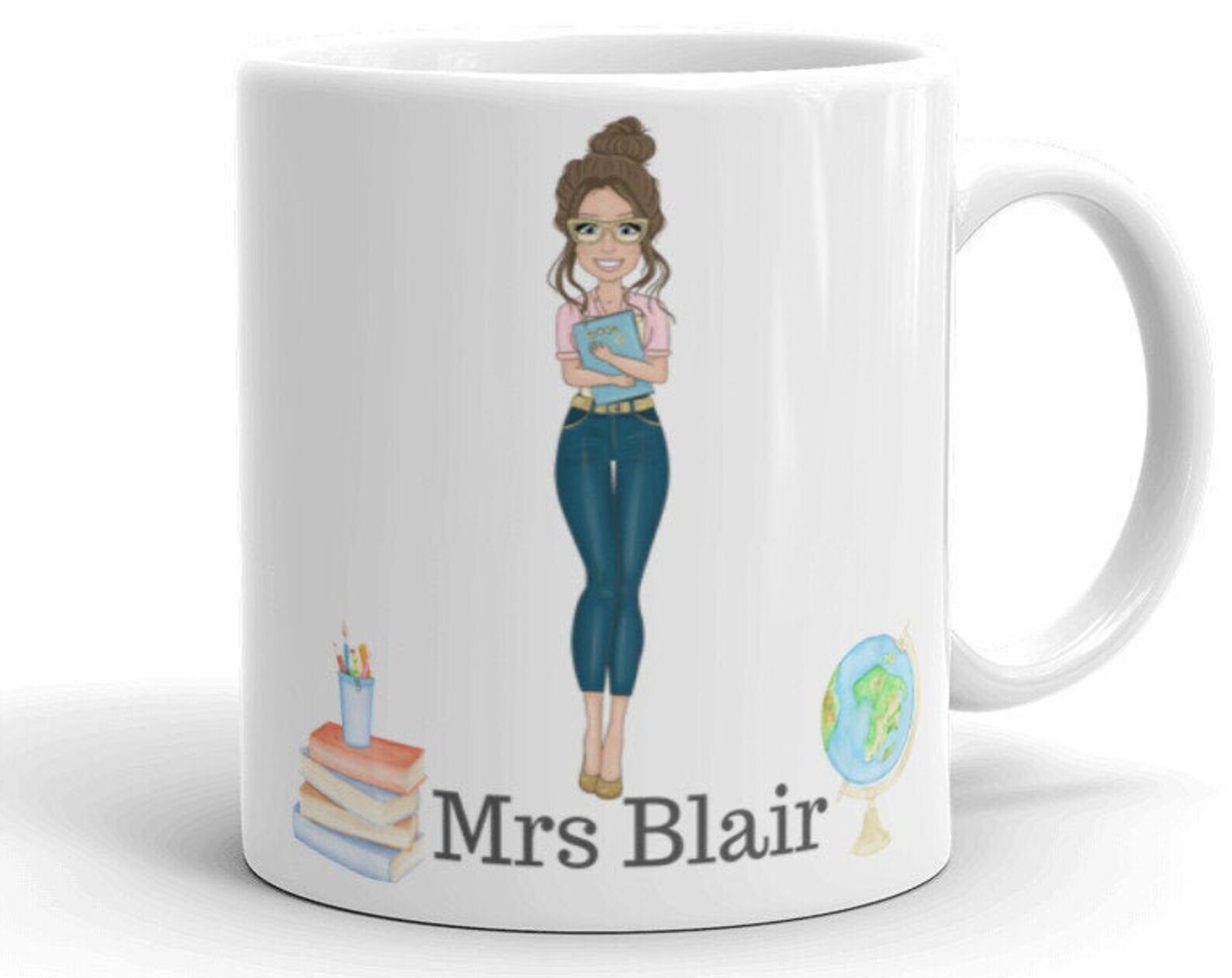 Personalised Teacher Coffee Mug Gift For Teacher New Teacher Gift Best Teacher