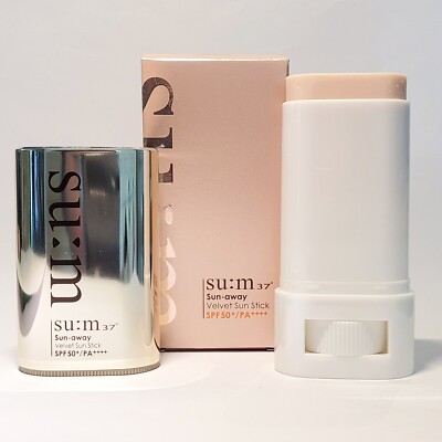 su:m37 missionミッションスムマスキンソフナー 150mLｘ2個 SU:M37 Sun-away Velvet Sun Stick 18g SPF 50+PA++++ Anti Aging Face