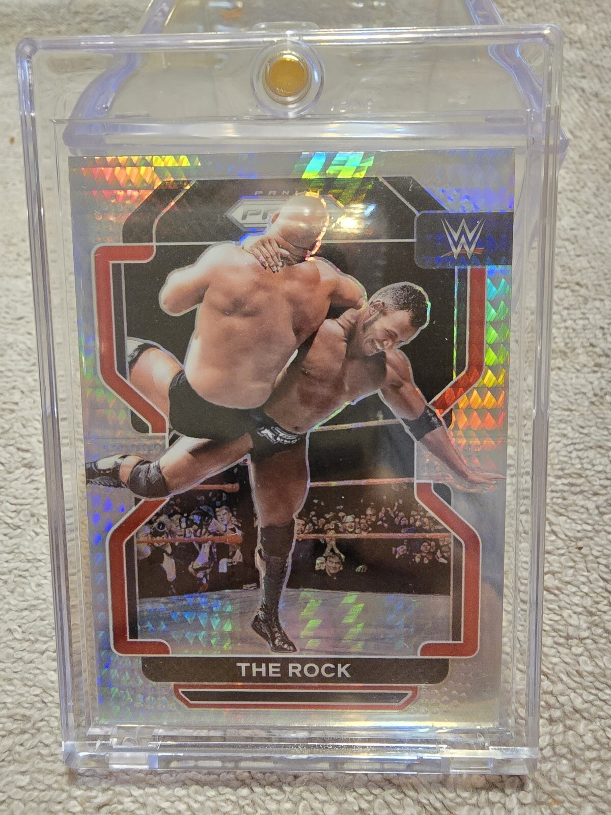 The Rock 2022 WWE PANINI Hyper Prizm 191