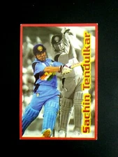 INDIA RARE MENTOS CRICKET TRADING CARD SACHIN TENDULKAR WITH ODI DATA  