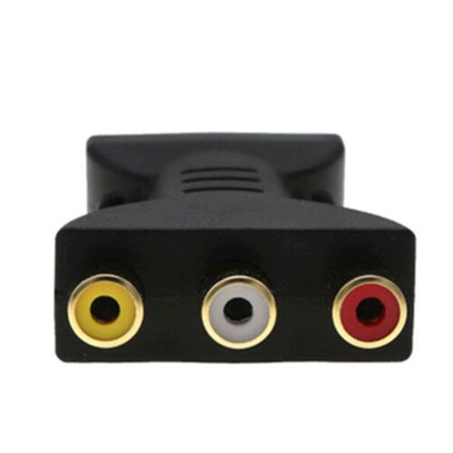 Plug&Play AV Audio Video Adapter Converter HDMI Male to 3 RCA Female Composite e - Picture 3 of 16