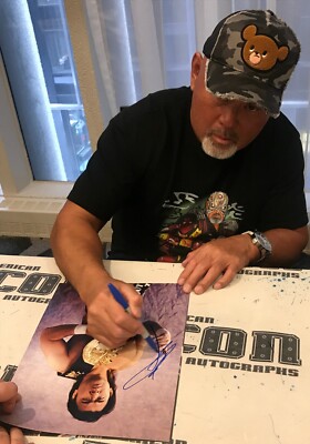 Keiji Mutoh Signed 11x14 Photo BAS COA WCW New Japan Pro Wrestling