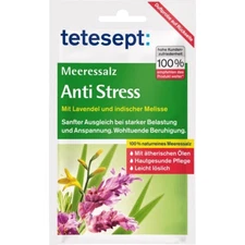 tetesept bath sea salts with lavender ANTI-STRESS 80g-Made in Germany-FREE SHIP