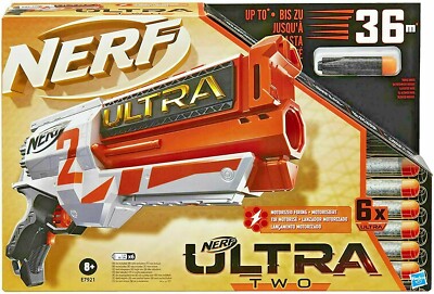 Nerf Ultra Two Motorisierter Blaster FastBack Reload 6x Bullet Darts TOP PREIS   