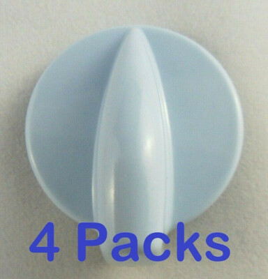 VIALU 2-Pack Washer Dryer Control Knob – Blue, 8181881, Fits Whirlpool & Compatible