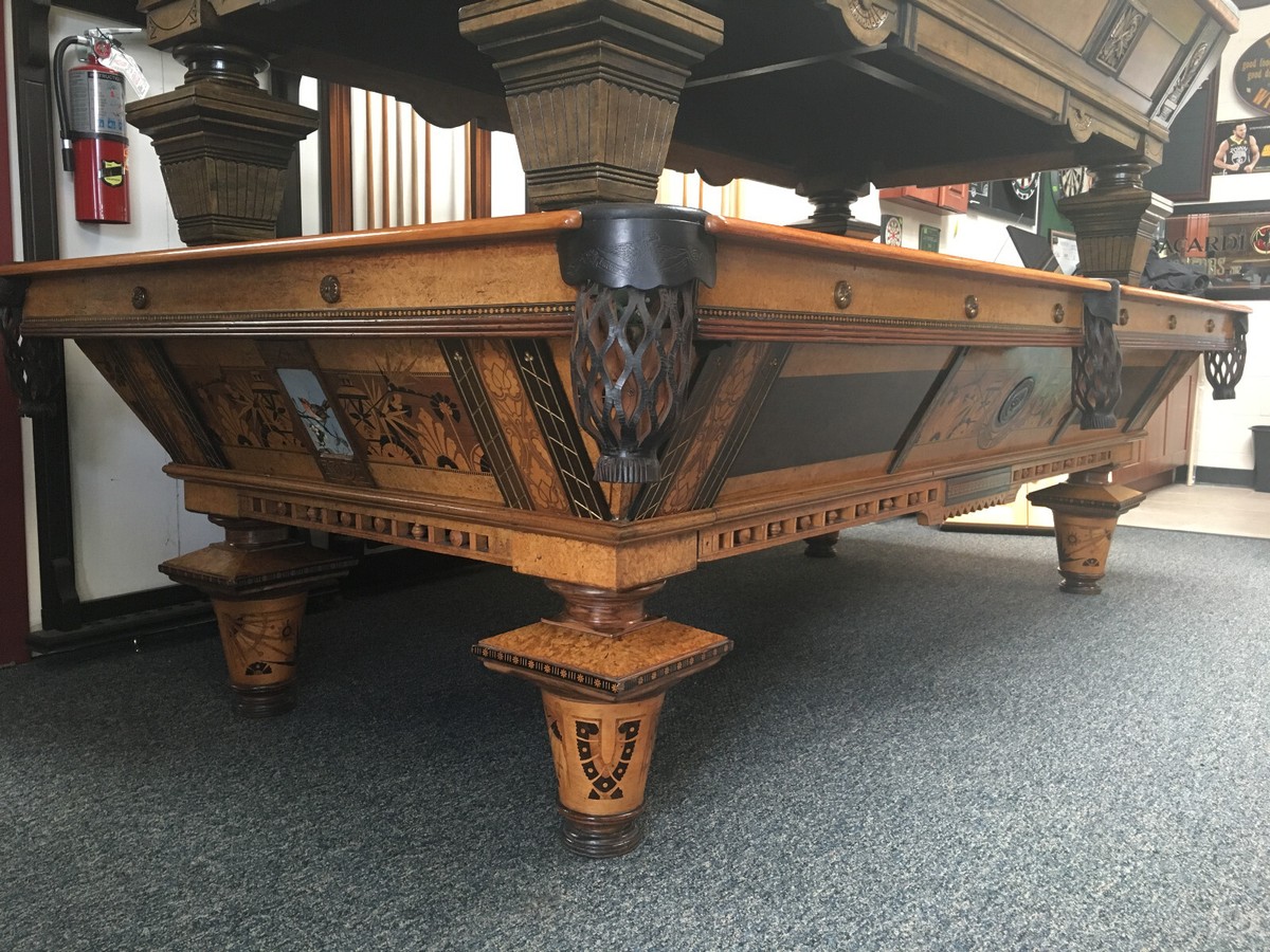 9' Brunswick-Balke-Collender Co Circa 1870s Antique Pool Table | eBay