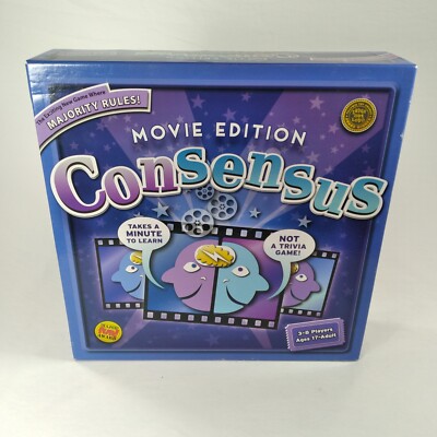 Consensus Movie Edition by Mindlogic Inc. - Where Majority Rules! 2008. USED