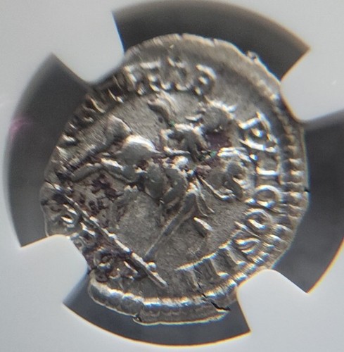 Roman Empire 198-217 AD Denarius Silver NGC Choice VF - Picture 7 of 7