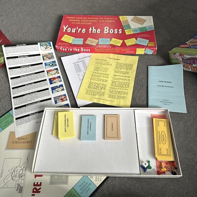 You re the Boss pädagogisches Brettspiel Franklin Lernsysteme