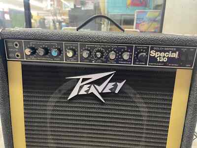 Peavey Special 130 Guitar Amp Scorpion Speaker Made USA W/ PEDAL