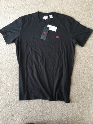 plain t shirt with small logo