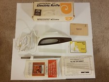 Vintage NEW Hamilton Beach Scoville Electric Knife Model 275B Brown Made in USA