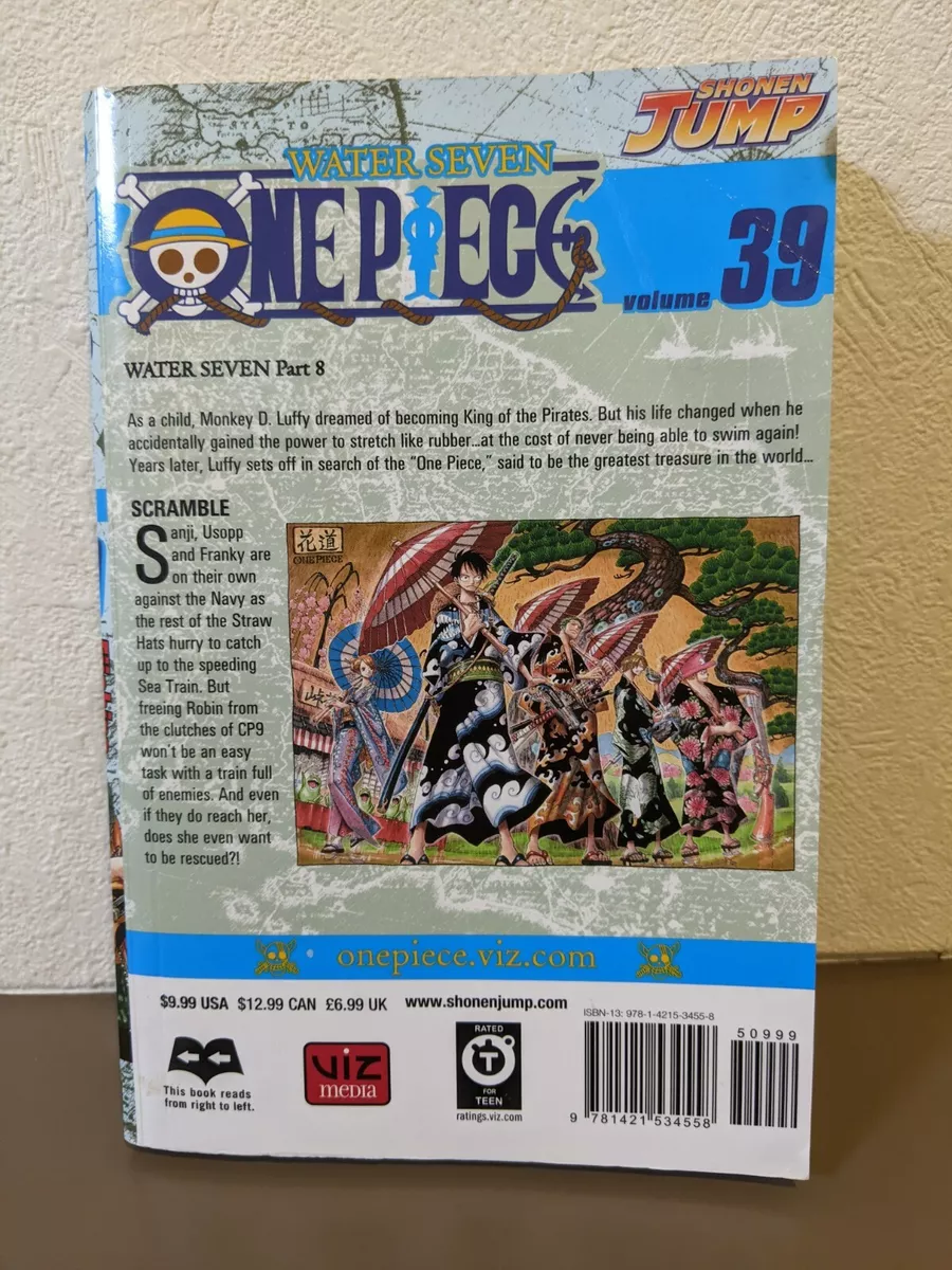 One Piece Vol.39 English Version Comic Book Anime Manga from Japan Used