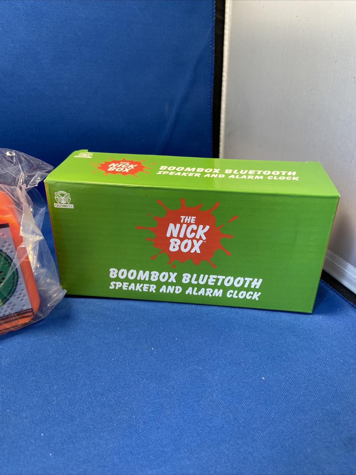 The Nick Box Nickelodeon Boombox Bluetooth Speaker And Alarm Clock