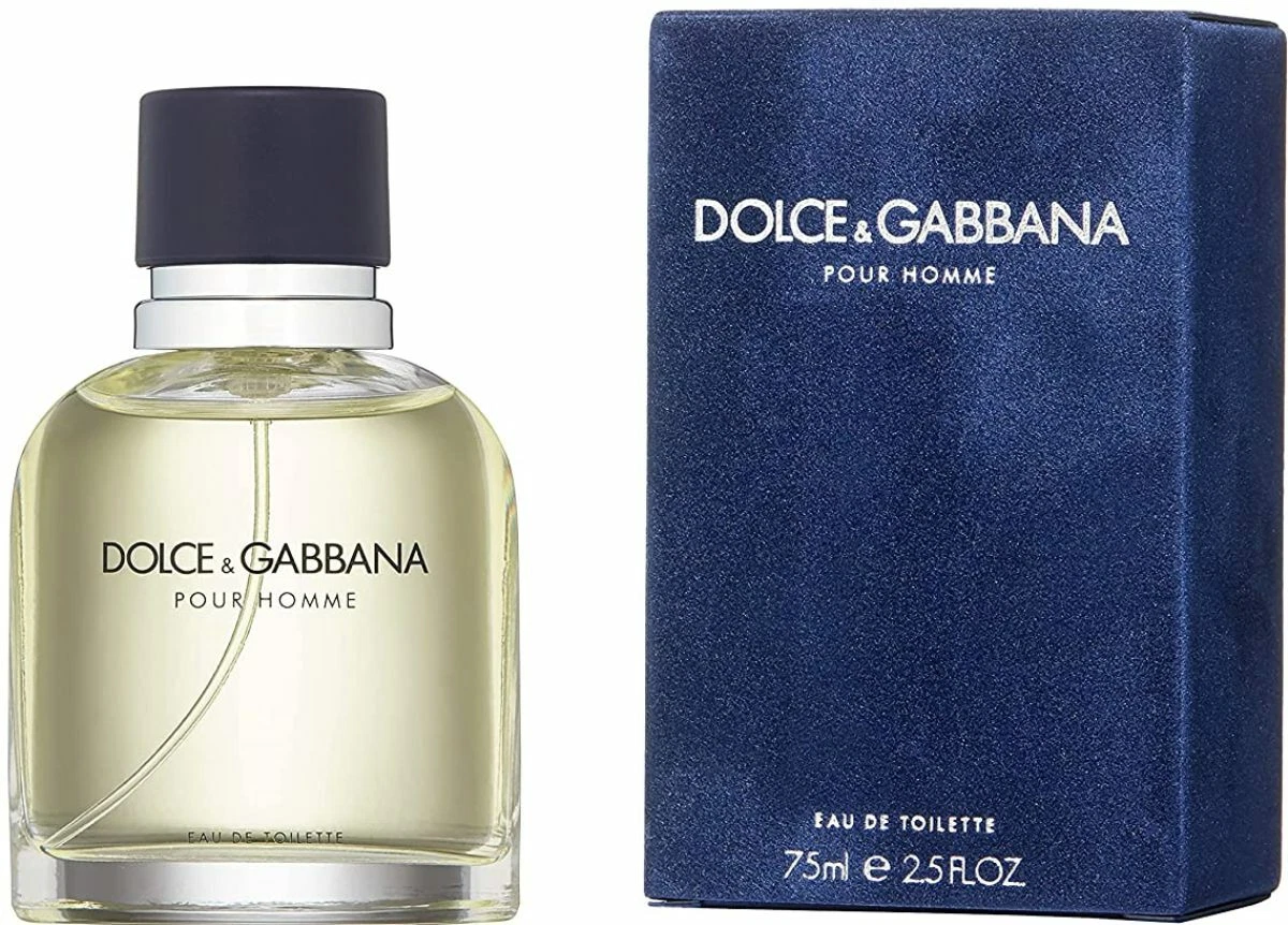 DOLCE&GABBANA Pour Homme Eau De Toilette Spray, 2.5 Oz