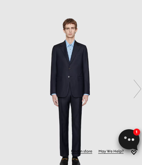 Gucci London Prussian Blue 2 piece suit - BNWT | eBay