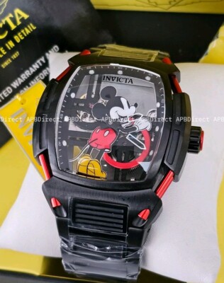 Invicta - Mickey Mouse #86 Ghost MECHANICAL - DIABLO Limited Disney mens watch 
