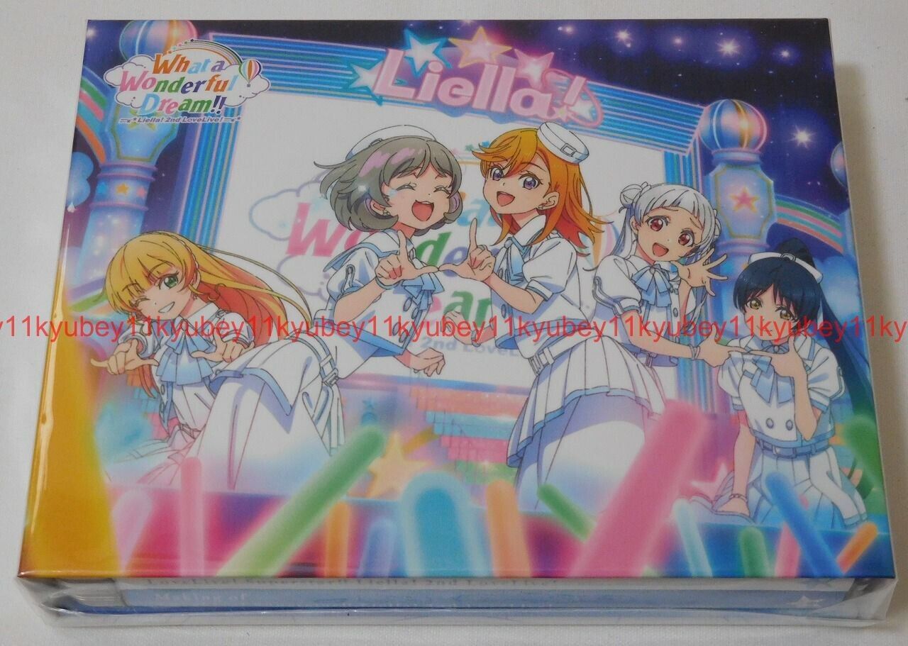 Love Live Superstar Liella 2nd LoveLive What a Wonderful Dream Blu-ray Box  Japan