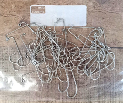50 Pack Lot - 635 6/0 Size Fishing Jig Hooks