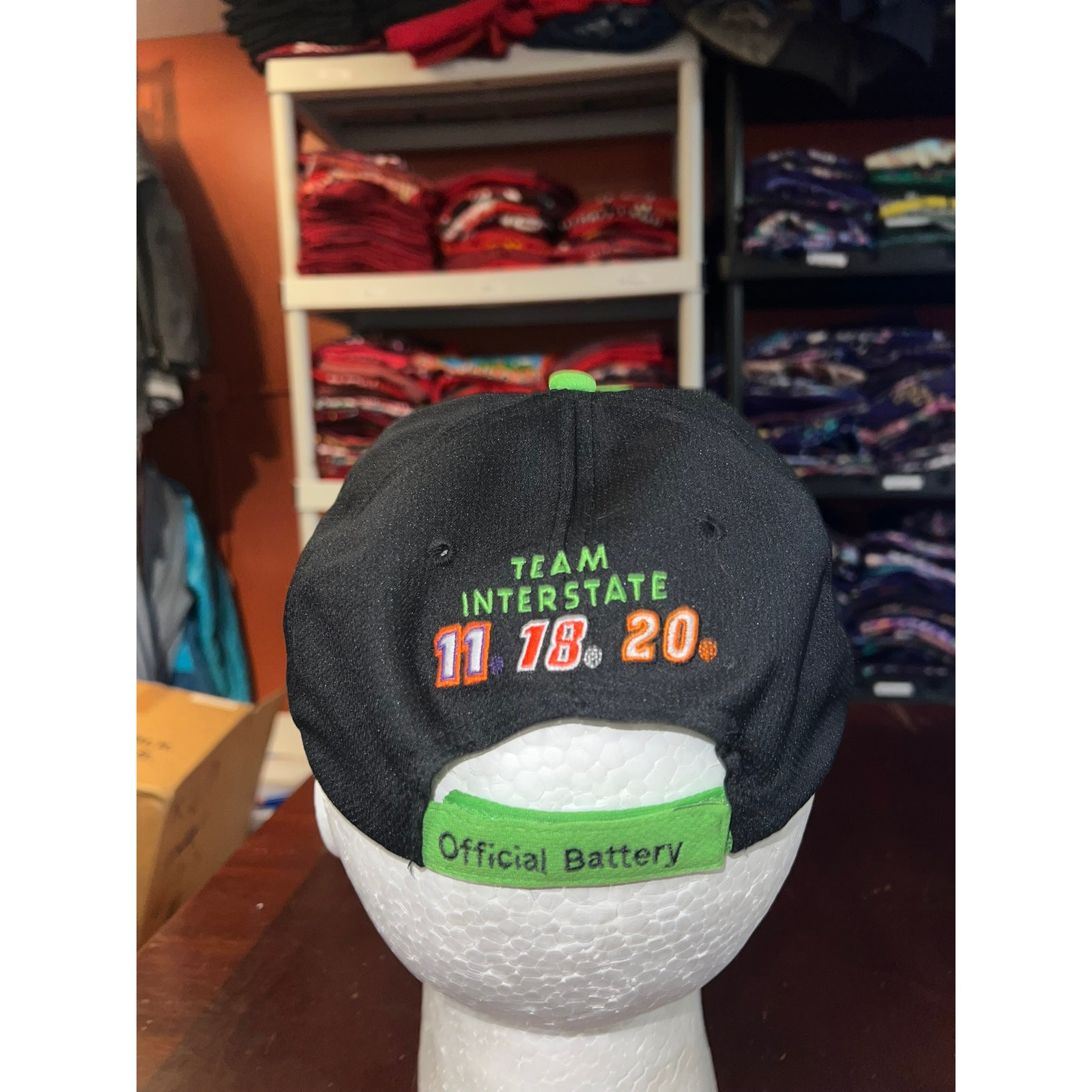 Interstate Racing Hat Batteries Green Black Race … - image 4