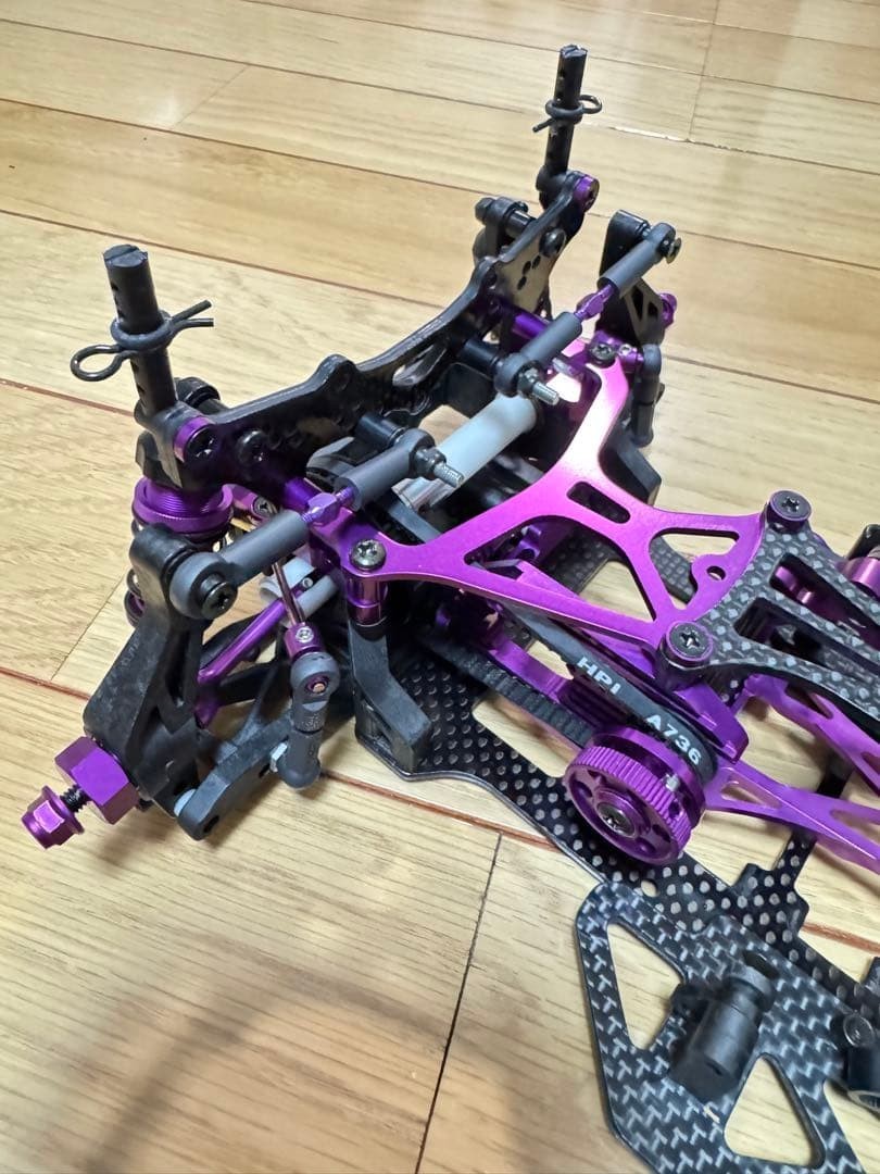 HPI RS-4 PRO3 Atsushi Hara HB Edition RC Car Full Carbon Upper