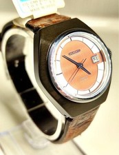 Rare CITIZEN V2 Orange Dial Watch From Japan