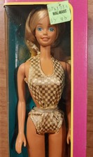 Barbie Sun Gold Malibu Mattel vintage Anni 80 Con Scatola Originale