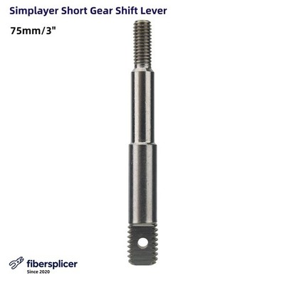 Simplayer 75MM Gear Lever Short Gear Shift Lever for Thrustmaster TH8A Shifter