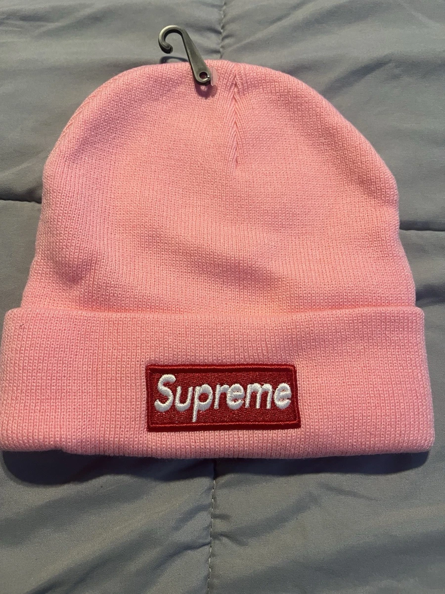 Supreme Beanie Pink Hats for Men for sale - eBay