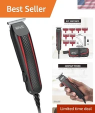 Professional Edge Pro Corded Beard Trimmer for Men – Clean Lines & Detail
