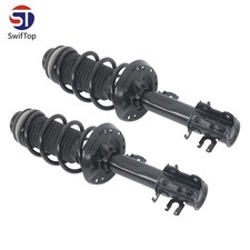 2x STOSSDÄMPFER FEDERN VORNE KOMPLETT VORMONTIERT FÜR OPEL CORSA D 13241767