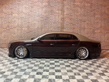 Bentley Flying Spur W12 1/18 Custom Two Tone Aero Kit Harmann Wheels Plate