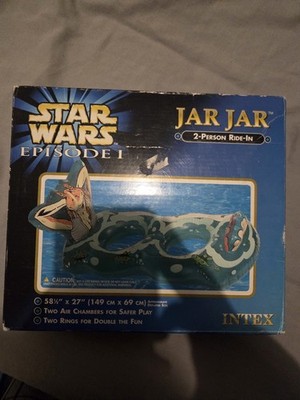 Intex Star Wars Glas Glas aufblasbar 2 Personen Fahrt in Vintage