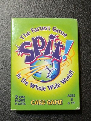 Spit! The Fastest Game in the Whole Wide World - Card Game - Patch Products