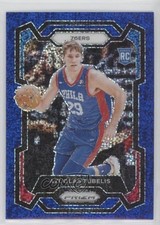 2023-24 Panini Prizm Blue Sparkle Prizm 105/144 Azuolas Tubelis #283 19fe