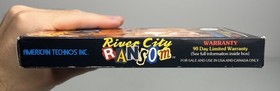River City Ransom Original Box Only *Wear* *No Game* *Authentic* Nintendo NES