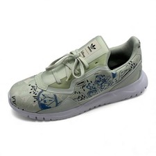 adidas Originals Flex Kids Trainers Green GX9245 UK 5