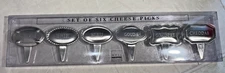Cheese Markers Buffet 6 Set  Stainless Steel Well Equipped Kitchen Boxed Gift