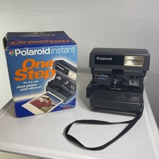 Polaroid 600 One Step Close Up Instant Camera with Strap Box