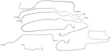 Dorman - Oe Solutions 919-145 Brake Hydraulic Line Kit Stainless Steel Preformed Dorman - Oe Solutions 919-145 Brake Hydraulic Line Kit Stainless Steel Preformed