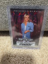 2026 Leaf Pop Century Priscilla Barnes 1/1 Pre-Production Proof Y2