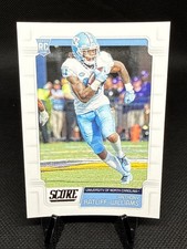 2019 Panini Score Anthony Ratliff-Williams Rookie #389 North Carolina (Q)