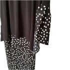 Joseph Ribkoff Women's 2 Piece Black Dot Wide Leg Pants Size 4 Top 6 Set EUC — photo 3