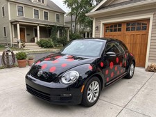 Ladybug Polka Dot Decal Kit For Vw Beetle Cute Volkswagen Vinyl Stickers Ladybug Polka Dot Decal Kit For Vw Beetle Cute Volkswagen Vinyl Stickers