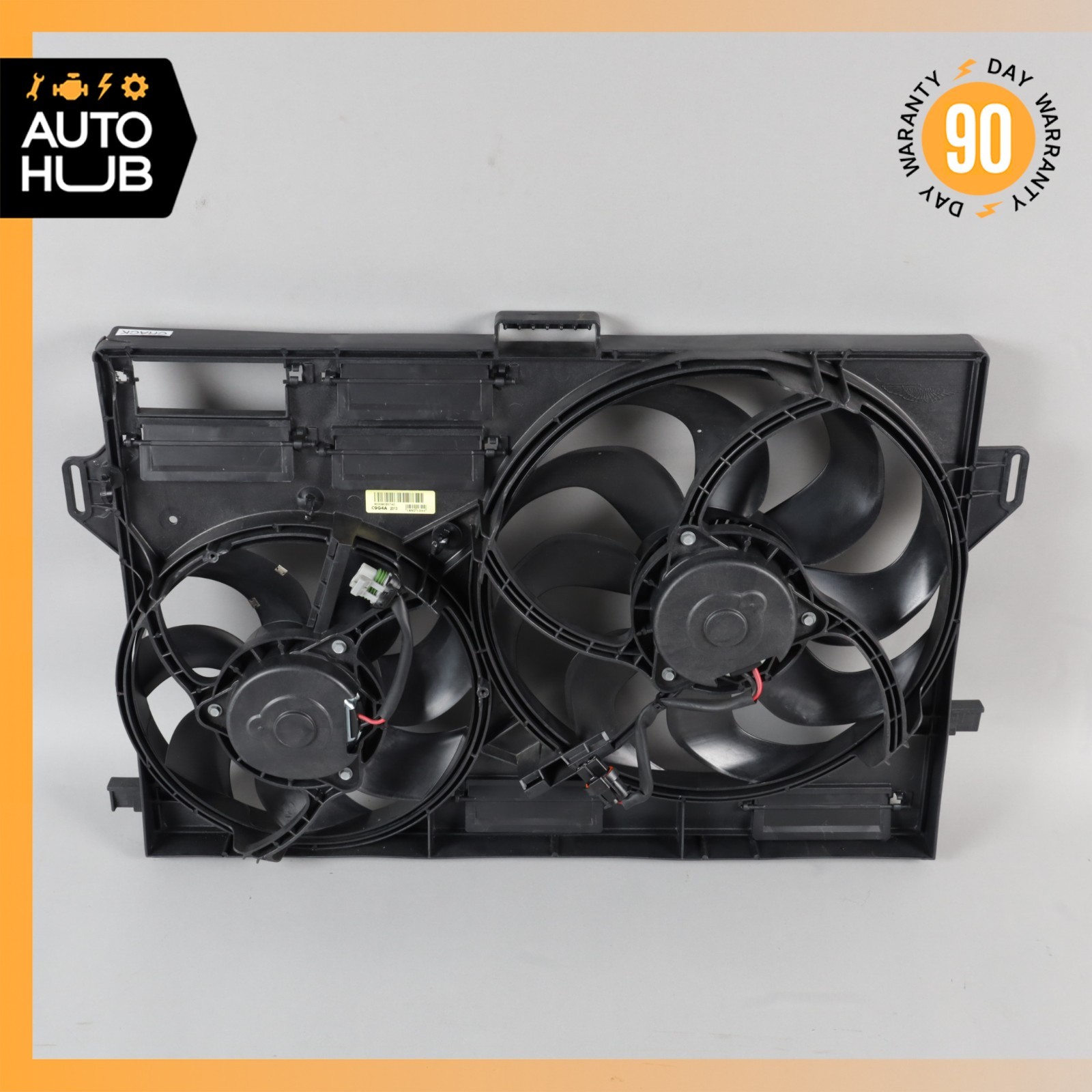 08-19 Aston Martin DB9 DBS Rapide Engine Motor Cooling Radiator Fan Assembly OEM