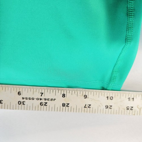 Apana Pleated Yoga Skort Skirt Size L W32" Green Elastic Waist Activewear Tennis - Picture 12 of 14