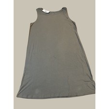 CAROLE HOCHMAN Short Nightgown in Olive Green, NWT Women s: L